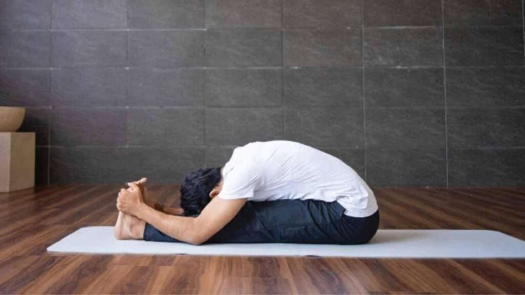 paschimottanasana (Seated Forward Bend)