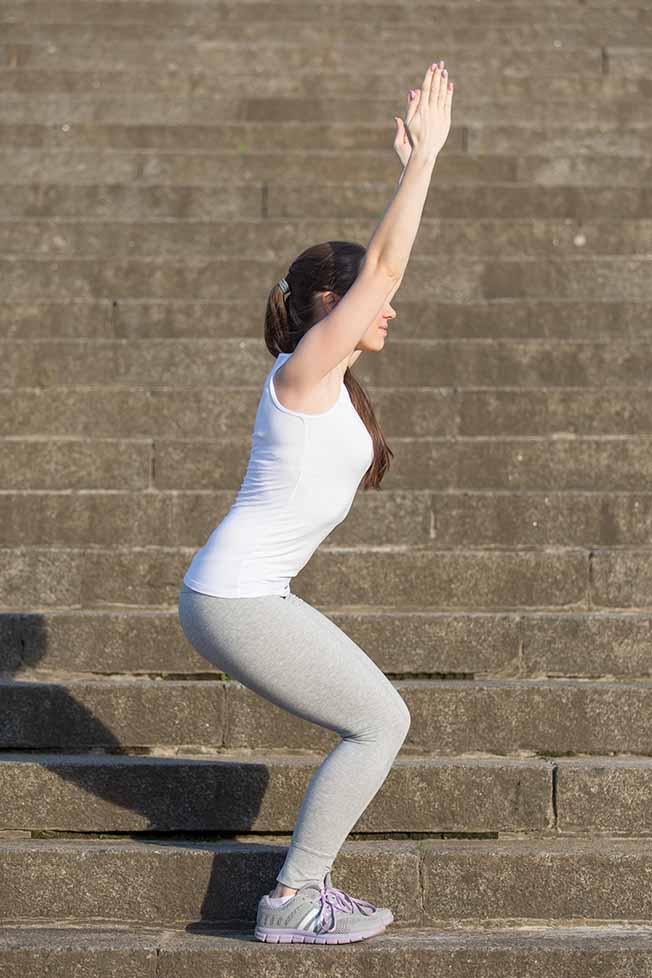 Utkatasana - Chair Pose